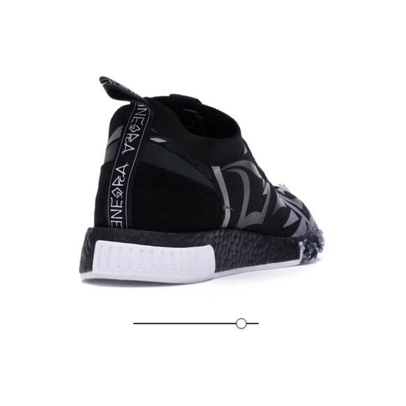 Adidas Consortium x Juice HK NMD_Racer Primeknit Black/White DB1777 main image 4